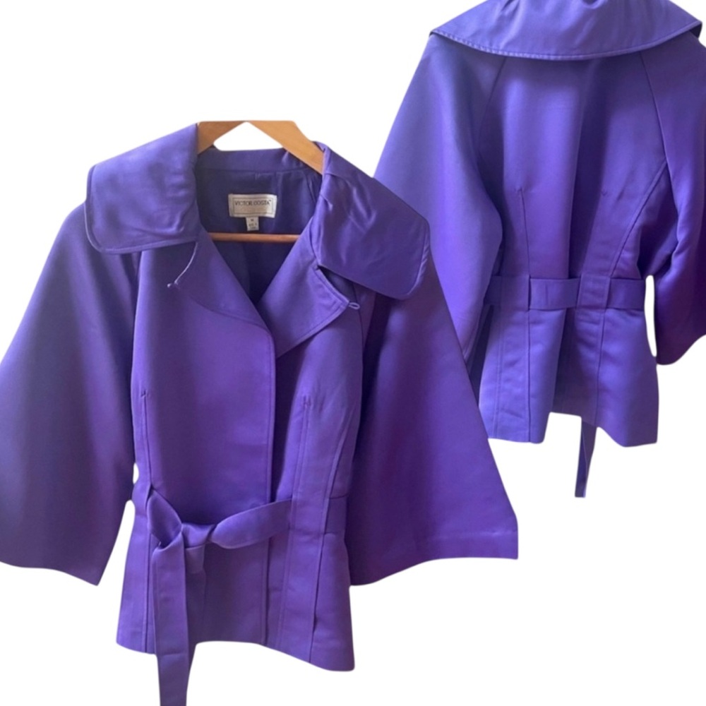 RARE Vintage Luxury M | 1980’s VICTOR COSTA OCCASION JACKET | LUXURY VTG M